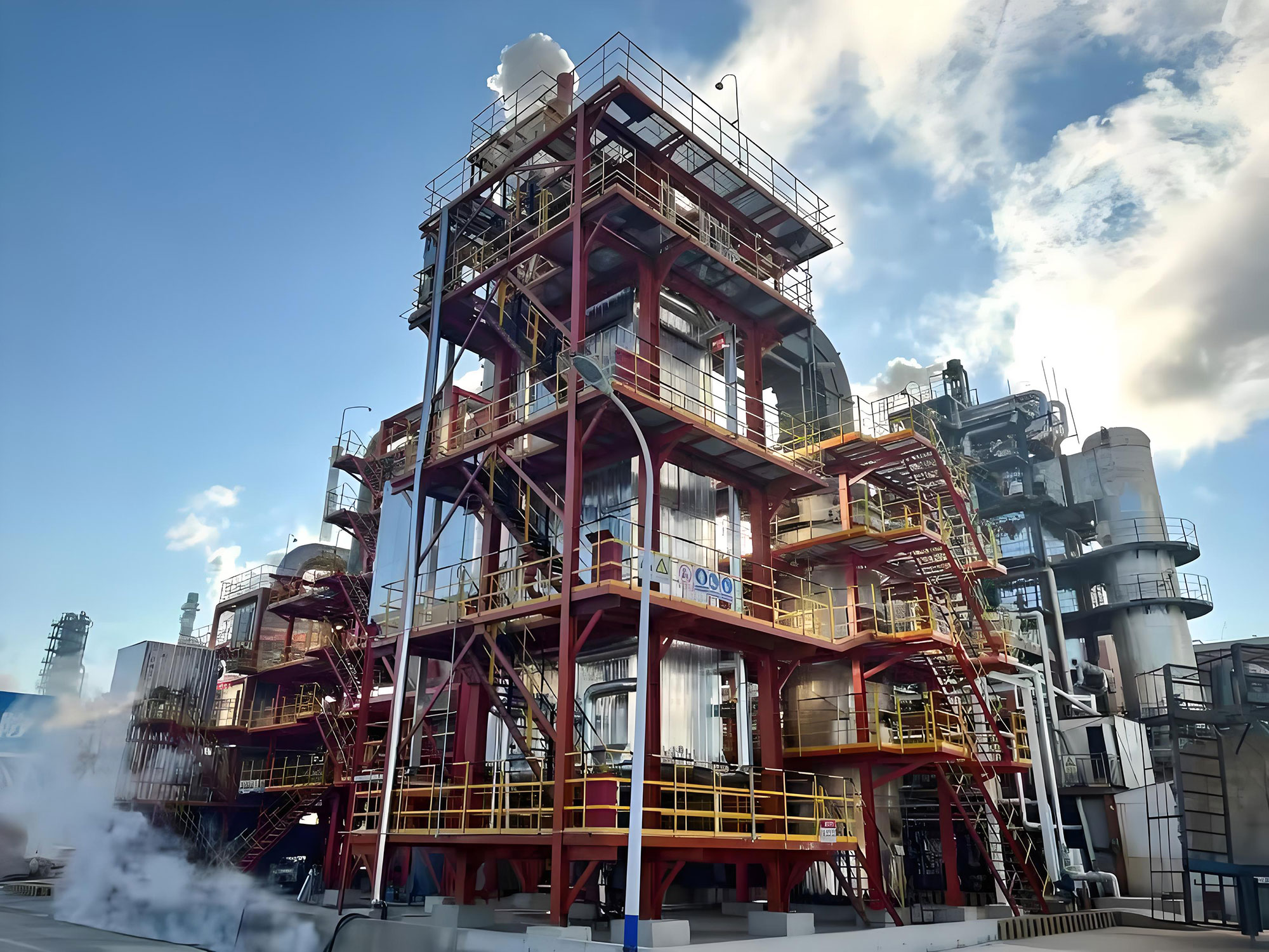 Rising Petrochemical Factory